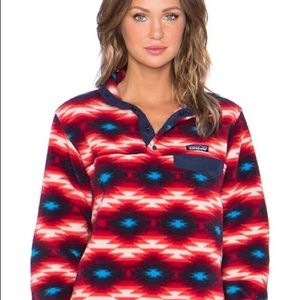 Patagonia Synchilla Aztec Wild Desert Red